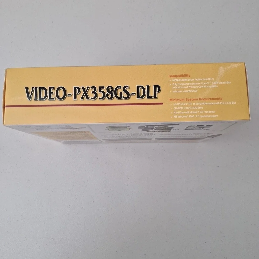 Jaton NVIDIA TuroChache 2.0 VIDEO-PX358GS-DLP PCI Express Graphics Vintage Open